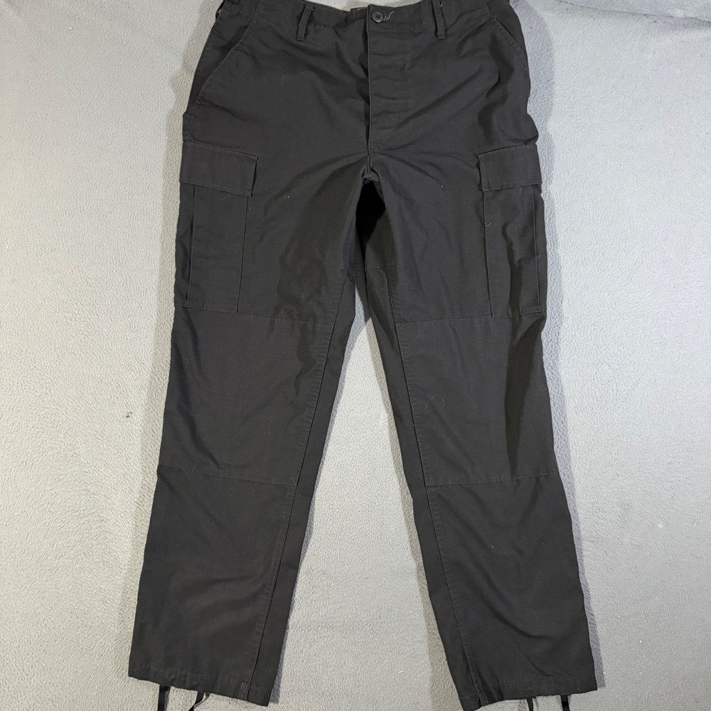 VTG Propper Combat Cargo Pants‎ Mens Size 34x31 Black Tactical Military Trousers